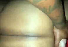 big booty bbw from tinder shows off her fat ass