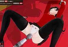 i am rin punished with toys squirting sex