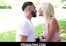 stepbrother comforts lonely stepsister after bad date, leading to passionate fucking