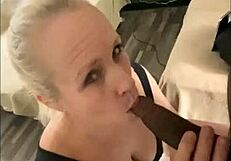 Mature Milf Gives BBC Blowjobs and Facials