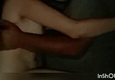 Wife Enjoys Anal Fucking on Husband's Lap in Portuguese Hardcore