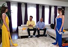 Beauty Queens Megan Marx and Charly Summer Swap Fun! 😍