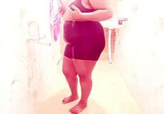 Sexy young lady from Sikkim poses seductively.