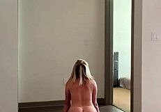 Slutty Mom Does Nude Exercises Cheating