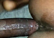 Skinny girl with fat ass gets pussy fucked by black cock 😏