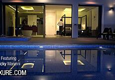 Gorgeous Brunette Fucks In Front Of Her Husband