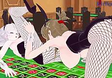 Intense Lesbian Play with Kusuha Mizuha and Cagalli Yula Athha