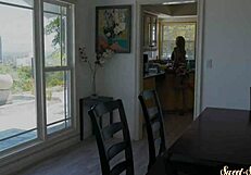 Petite Latina teen slips into wild banging with sticky finish