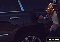 Kirsten Lee gets creampied by coach, so hot! 😍