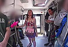 i put on a skirt and thong and got on the metrobus looking for some dick to grind on tell me what line you use and what you'd like to find.