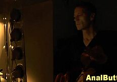 Slut with Nice Ass Gets Anal Blowjob and Gaping Fuck