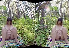 yanks beauty soshabelle fingers her clit to orgasm and squirts outdoors with vibrator