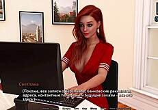 Sunshine Love gameplay features twins in quickie blowjob and cum on face