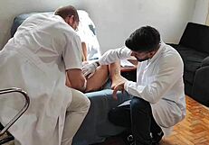 Doctors Fuck Me Bareback At Gynecologist Visit, I Squirt.