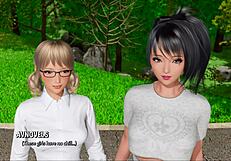 Ripples 32! Big Tits Bursting Out of Outfit!