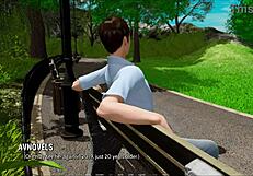 Ripples 32! Big Tits Bursting Out of Outfit!