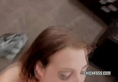 brunette slut sheila faye trades blowjobs for cash in hardcore session