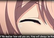 Schoolgirls Bent Over in Anime Threesome