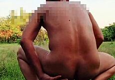 Myanmar Gay Twink Fucks Outdoor Anal