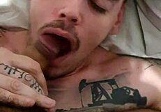 Sucking that monster cock! 😍