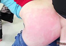 Extreme Amateur Ava Deep-Throats While Bound