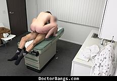 Teen patient begs to please doctor for a reward! 😍