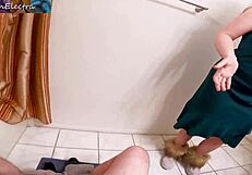 caught masturbating, stepmom helps stepson