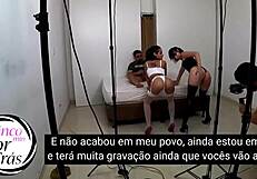 i messed up and got my big ass slammed by stellar bluue and lady snow in this brazilian lesbian milf pornstar reunion with lord kenobi and frotinha