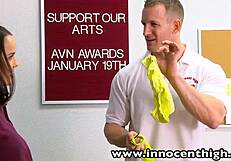 Innocent High Firm Tits Dillion Harper Gets Classroom Hardcore Sex