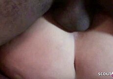 milf nadja licks pussy after bimbo threesome sex with big black cock creampie