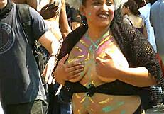 pride 2016 bbw turns up