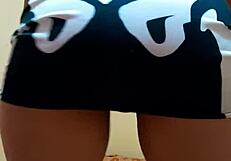 Aurora Estelar's Long Video In Calaverita Dress