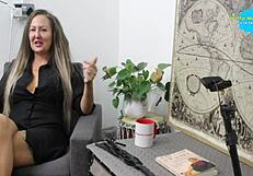 Wow, this raw interview with a porn star is unreal!