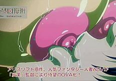 suggestive hentai anime demo with big tits and boobs