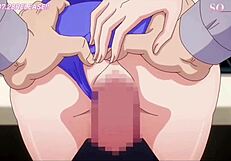 suggestive hentai anime demo with big tits and boobs