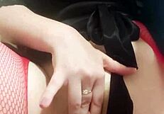 Wife Fingering Pussy And Films It On Camera For Husband