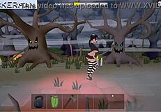 Halloween special: Big boobs and big cock in ass fucking action