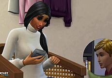 Vanesha Cahyaputri in Sims 4
