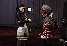 Girl Craves Intense Spanking in 3D Anime Hentai Game