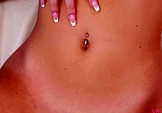 Gorgeous blonde says 'admire my alluring body' during the photoshoot interview