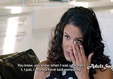 Busty Milf Eaten Out By Ebony Model!