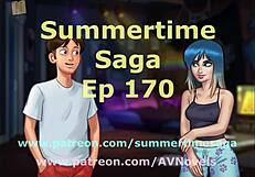 I love playing summertime saga episode 170 with all its fun adventures