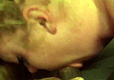 White girl sucking dick with intense passion