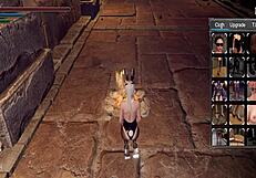 Knight girl plays dungeons part 1