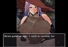 Mirenas Manor Hentai Game Pornplay Ep 1 Bath Titjob With Gigantic Witch Boobs