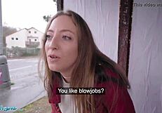 Public Agent Nails Spanish Punk Babe Venom Evil in Open Street Action