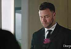 submissive cherry begs for punishment in garage