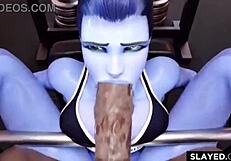 Raven Fucks Widowmaker