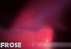 Lonely Ebony Woman Rides Exotic Male Torso Toy