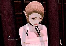 exploring the harem hotel in this game